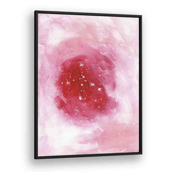 heart nebula by ejaaz haniff abstract art prints in Black Plain Frame