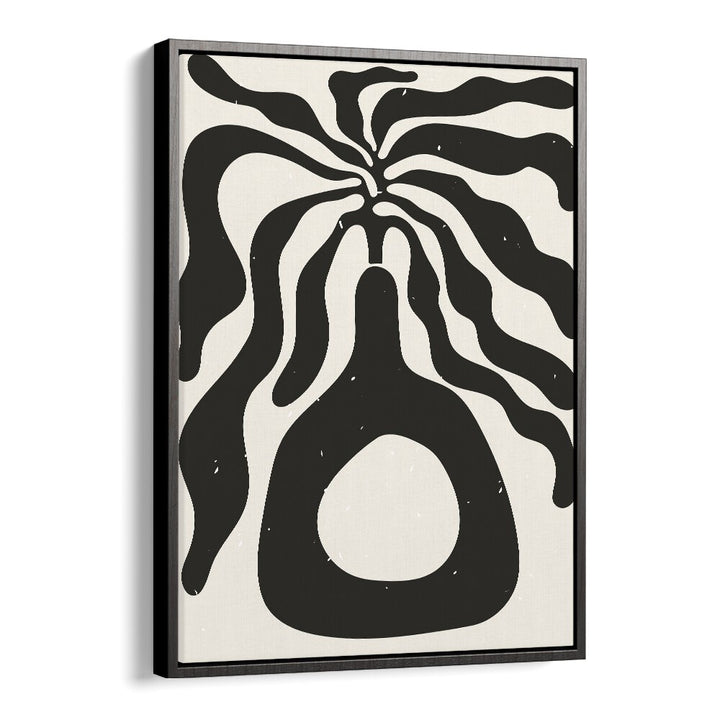 henri matisse black algae by jay stanley abstract art paintings in Black Floater Frame