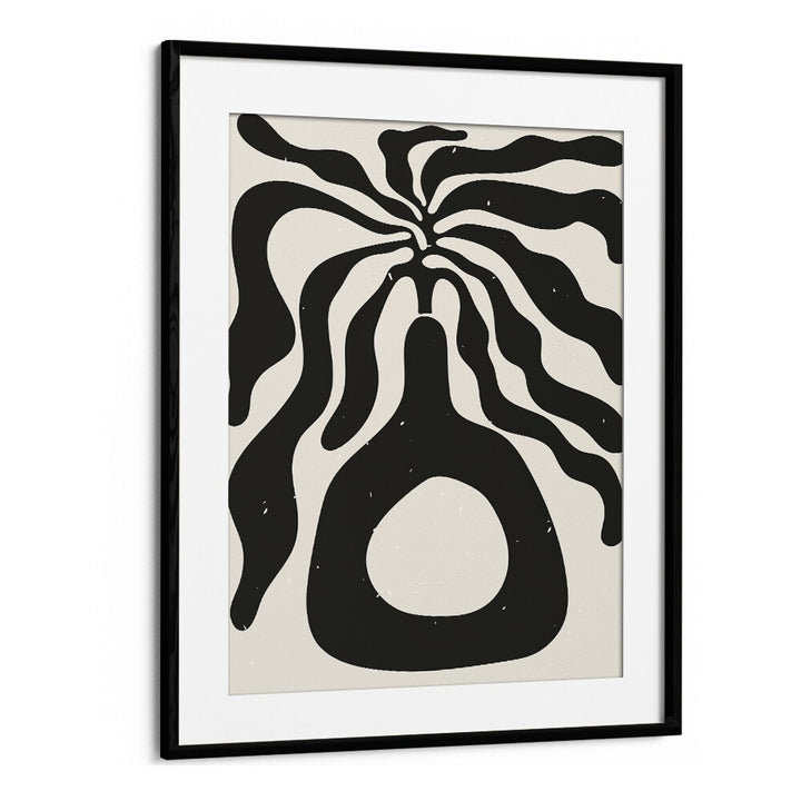 henri matisse black algae by jay stanley abstract art paintings in Black Frame With Mount