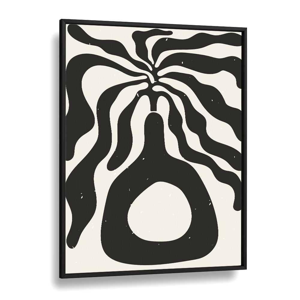 henri matisse black algae by jay stanley abstract art paintings in Black Plain Frame