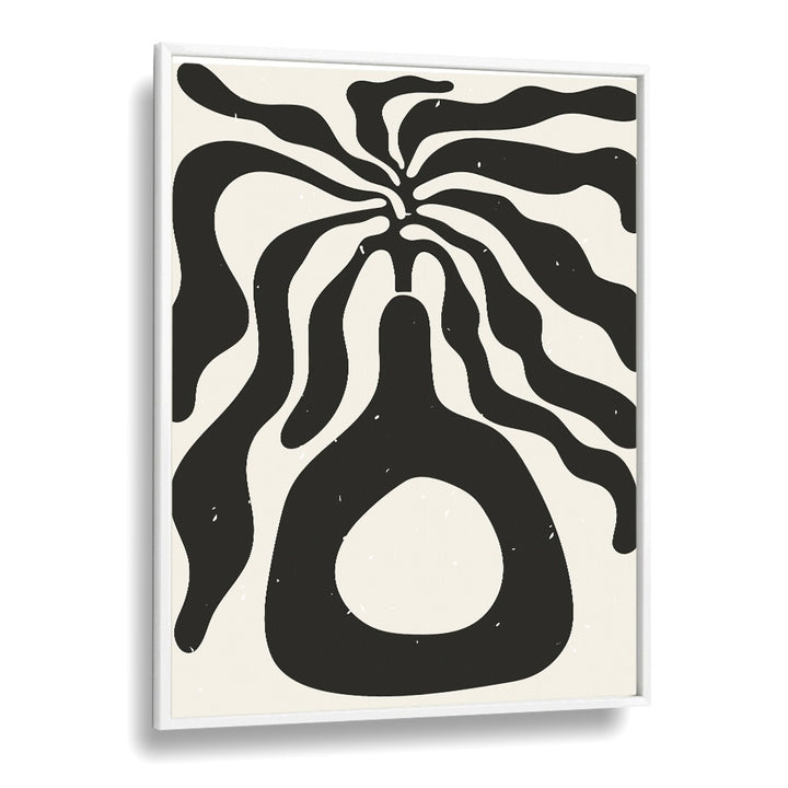 henri matisse black algae by jay stanley abstract art paintings in White Plain Frame