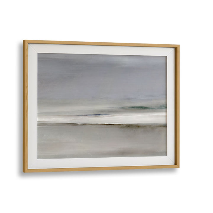 horizon by dan hobday abstract art abstract paintings in Oak Wood Frame With Mount