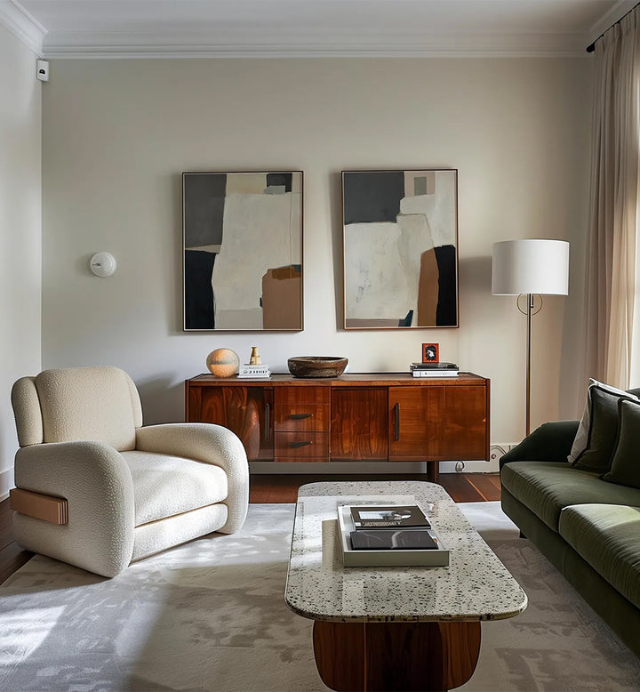 HUDSON MUSE , SET OF 2 PAINTINGS