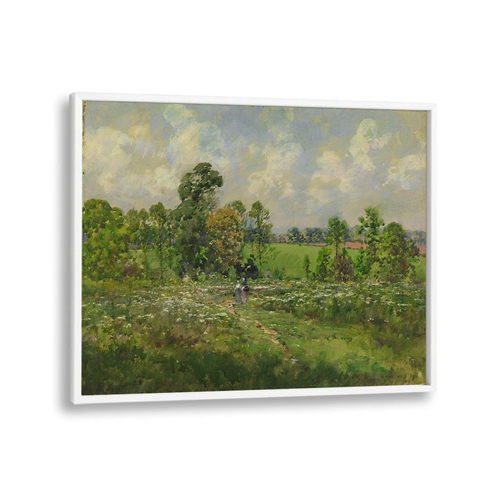 FLOWERY MEADOW ,VINTAGE LANDSCAPE