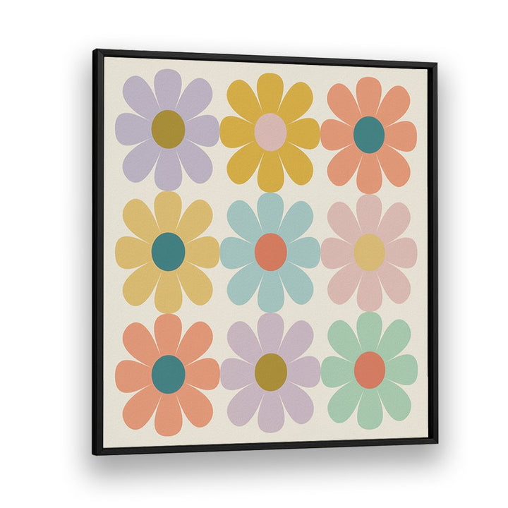 GROOVY PASTEL DAISIES I