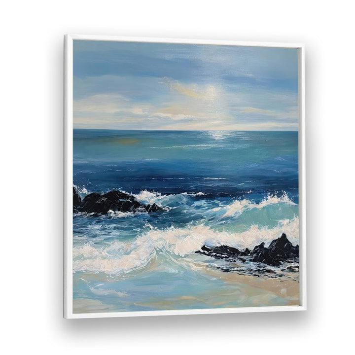 CRASHING OCEAN WAVES