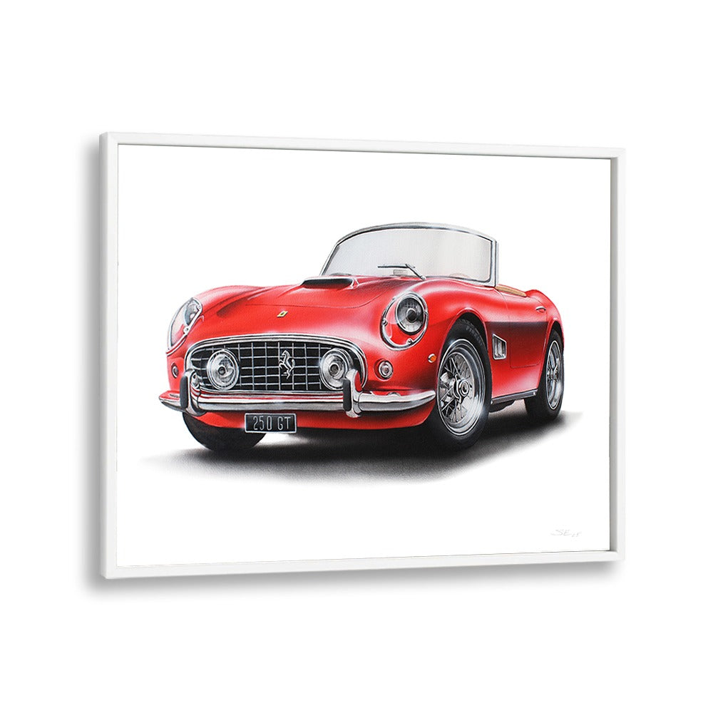 CLASSIC RED SPORTS CAR