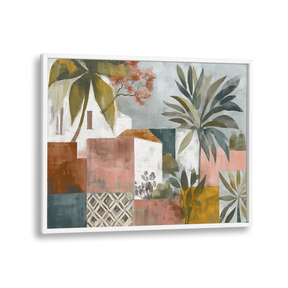 TROPICAL ARCHITECTURE WITH PALMS