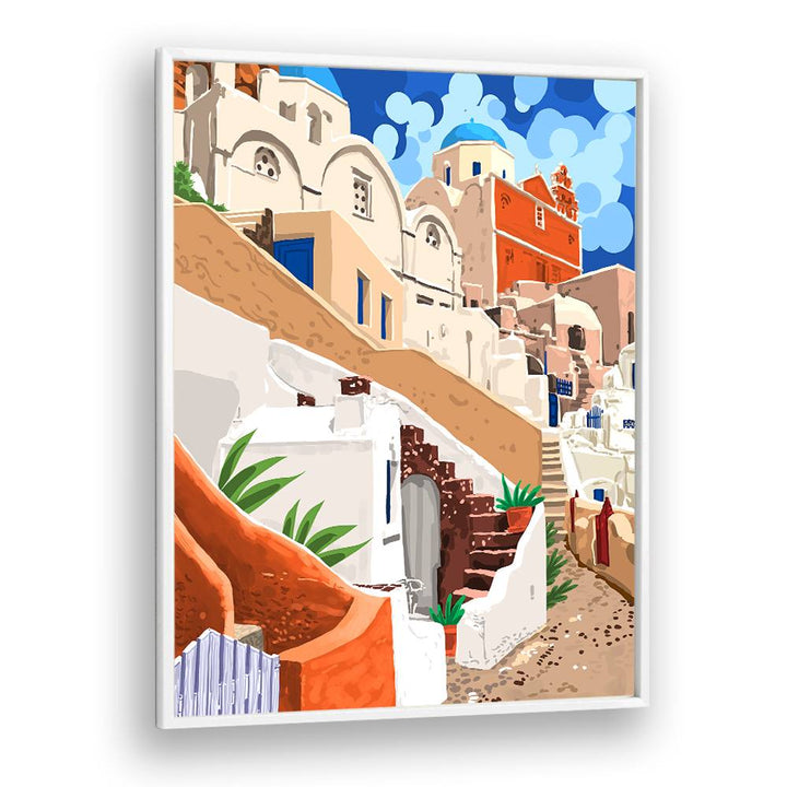 SANTORINI BLUE DOMES