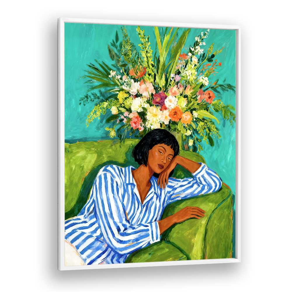 SLEEPING WOMAN BLOOMS