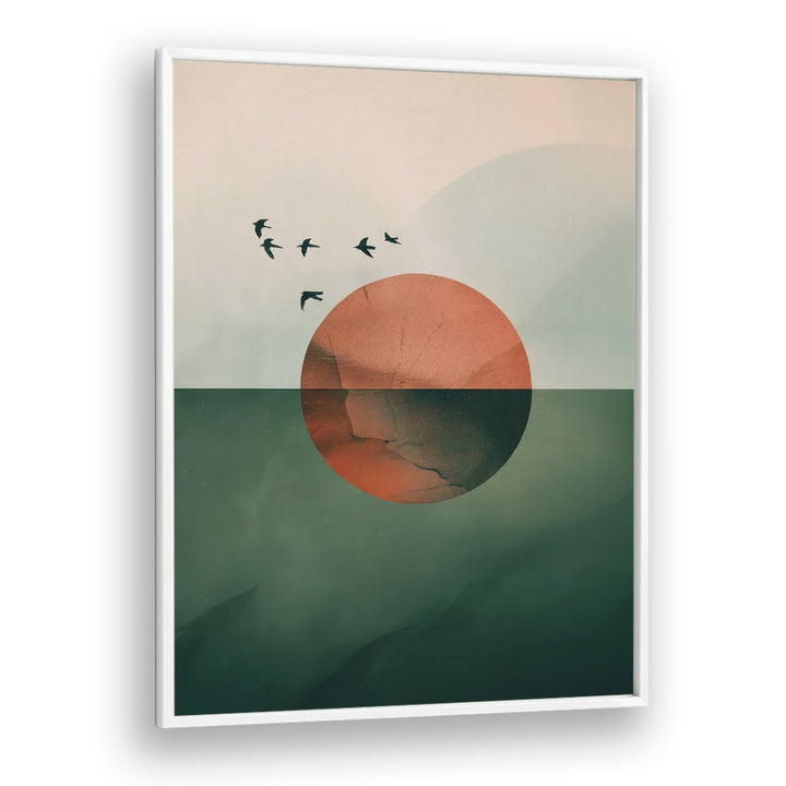 MINIMALIST SUNSET BIRDS