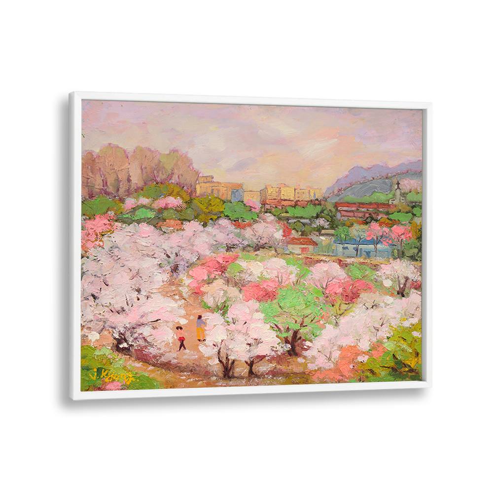 SPRING BLOSSOM CITYSCAPE
