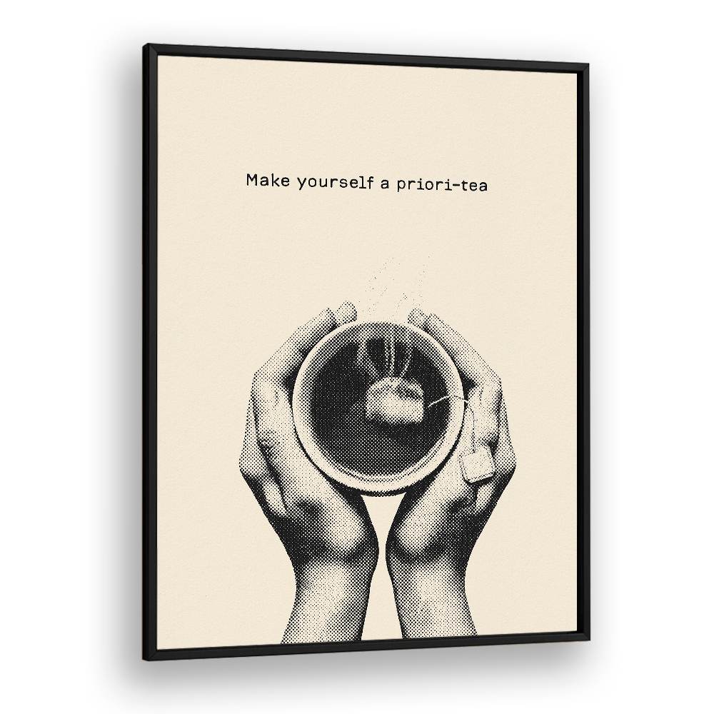 HANDS HOLDING TEA CUP