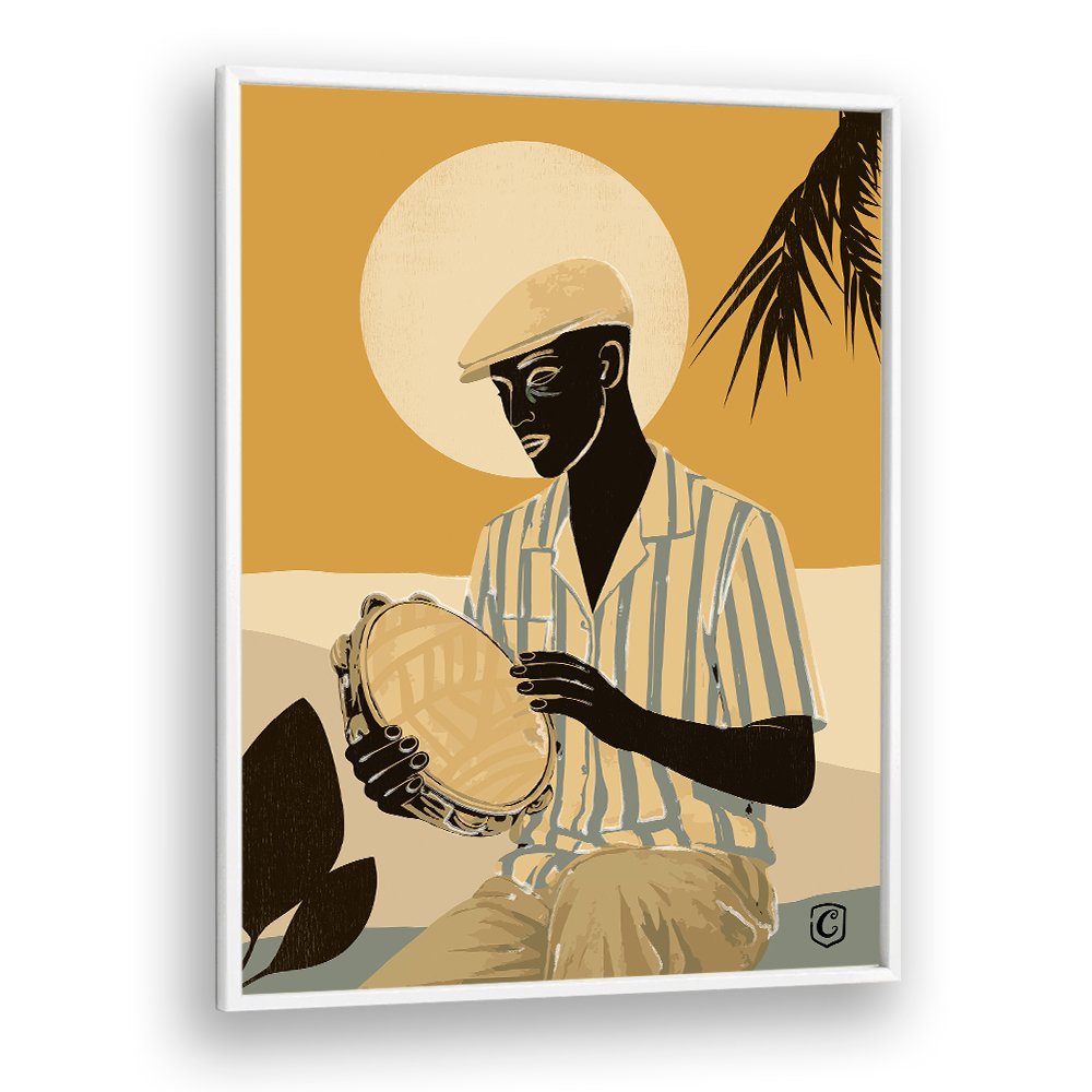 TROPICAL TAMBOURINE PLAYER