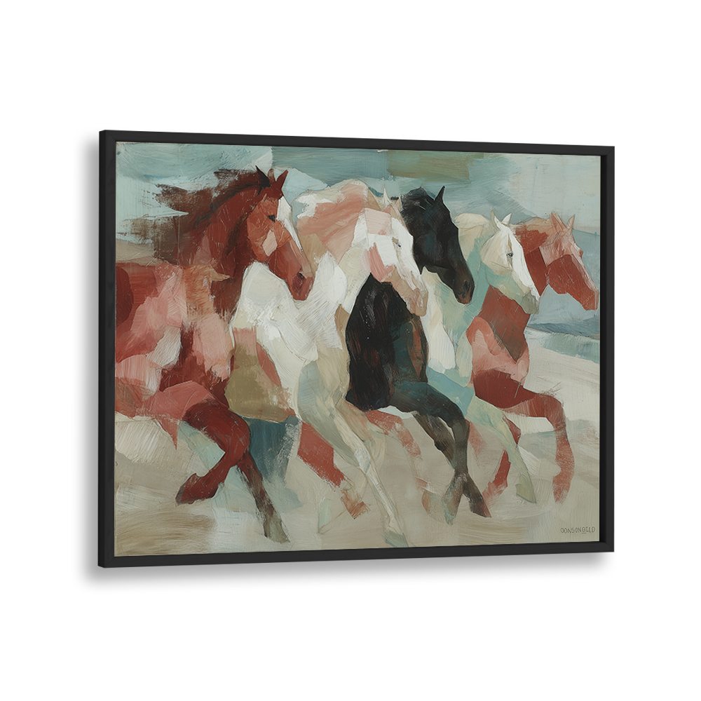 WILD HORSES IN MOTION