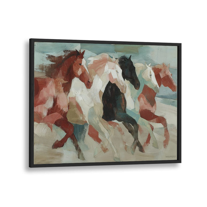 WILD HORSES IN MOTION