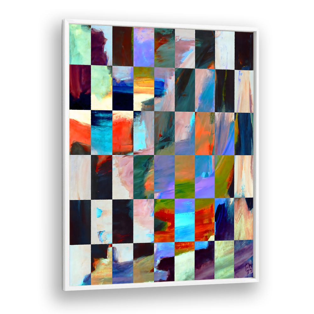 VIBRANT ABSTRACT GRID