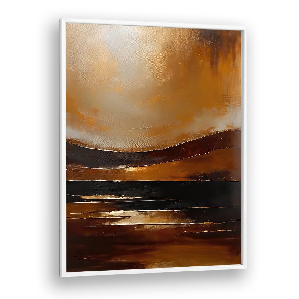 ABSTRACT SUNSET LANDSCAPE