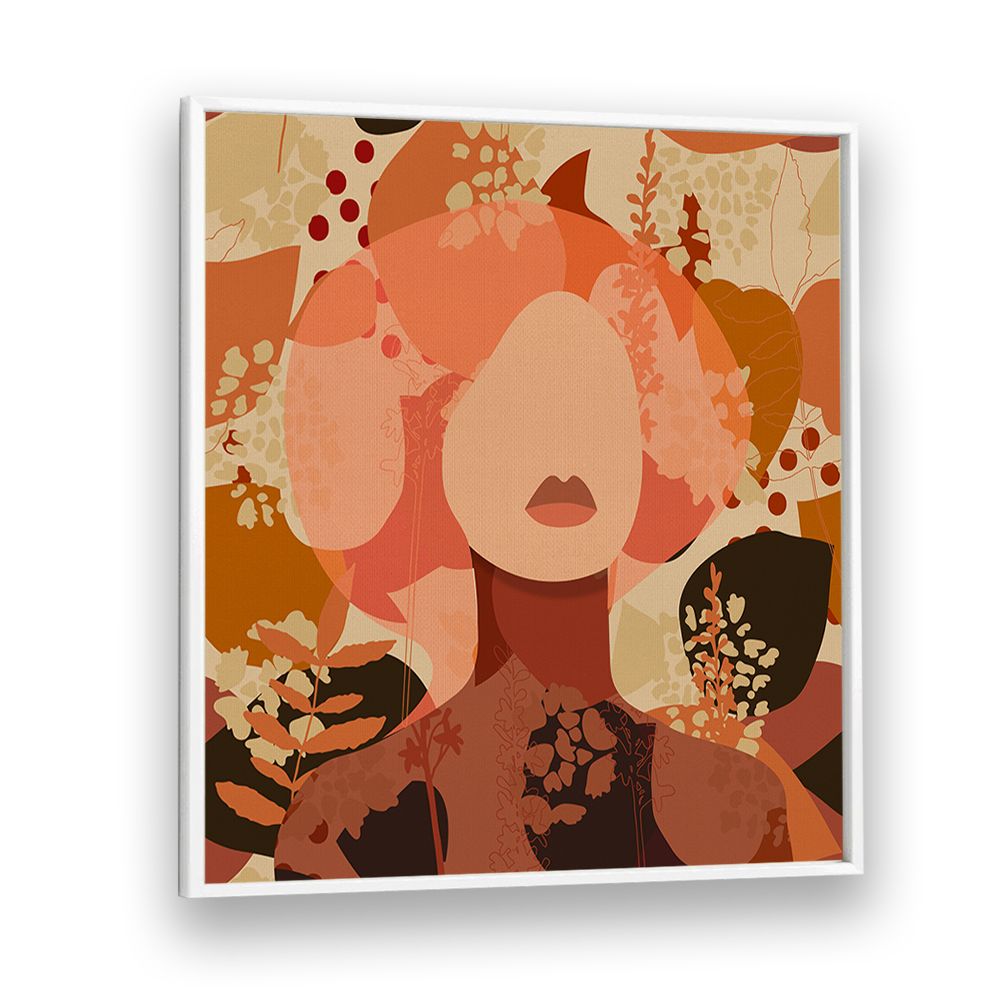 ABSTRACT AUTUMN WOMAN