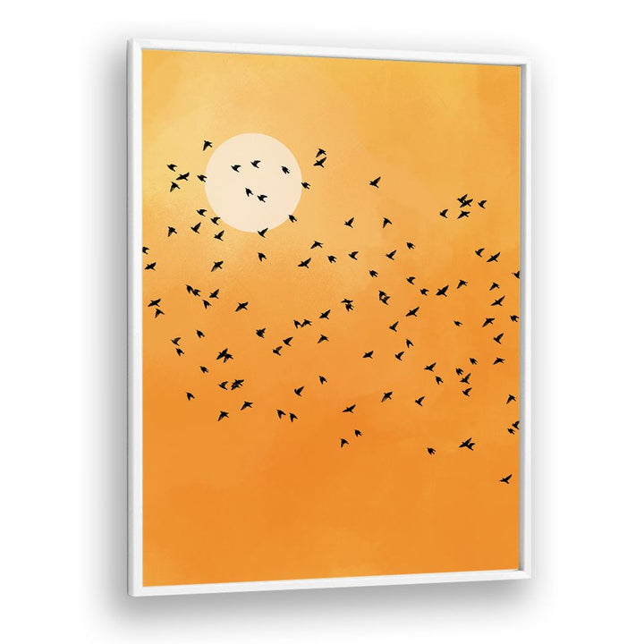 BIRDS GOLDEN SUNSET