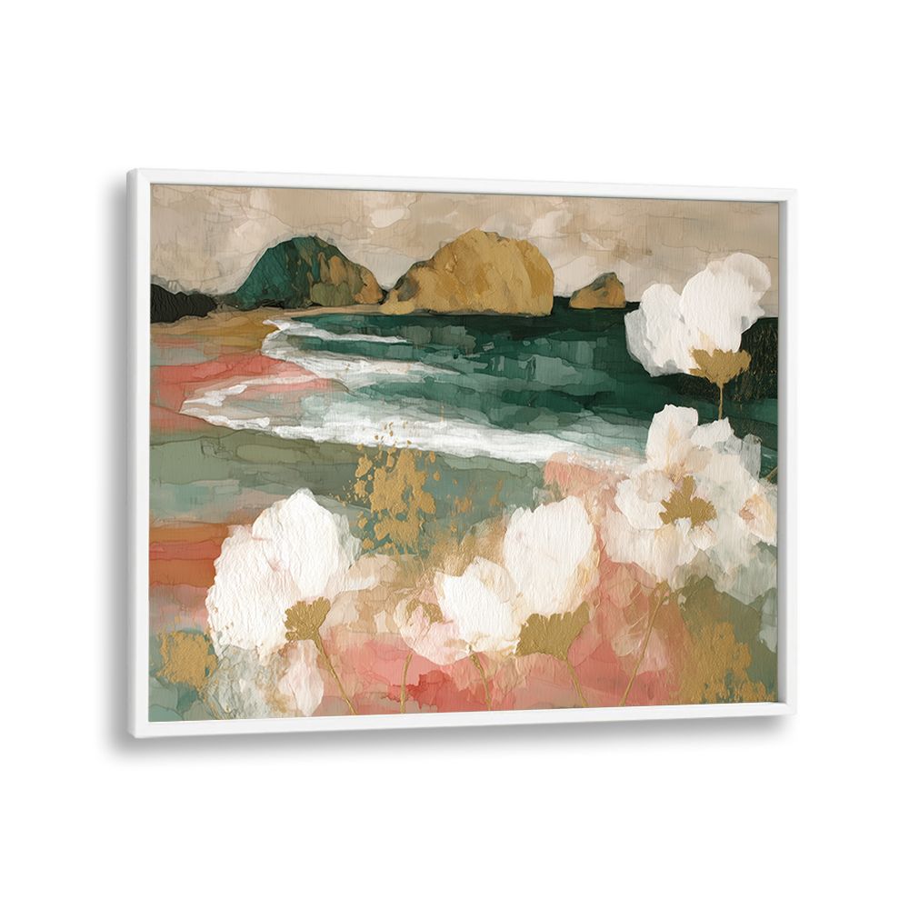 HAWAIIAN BEACH WITH FLORALS
