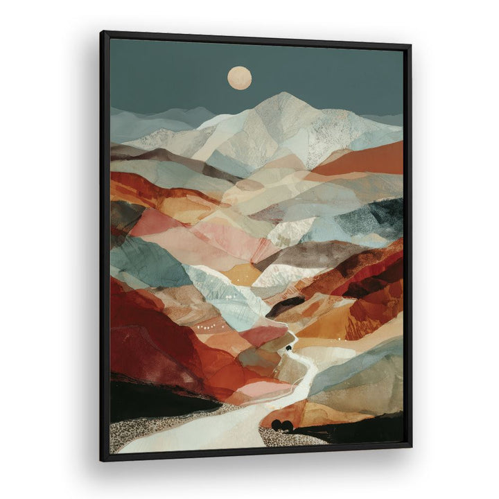 MOUNTAIN PASS AT NIGHT