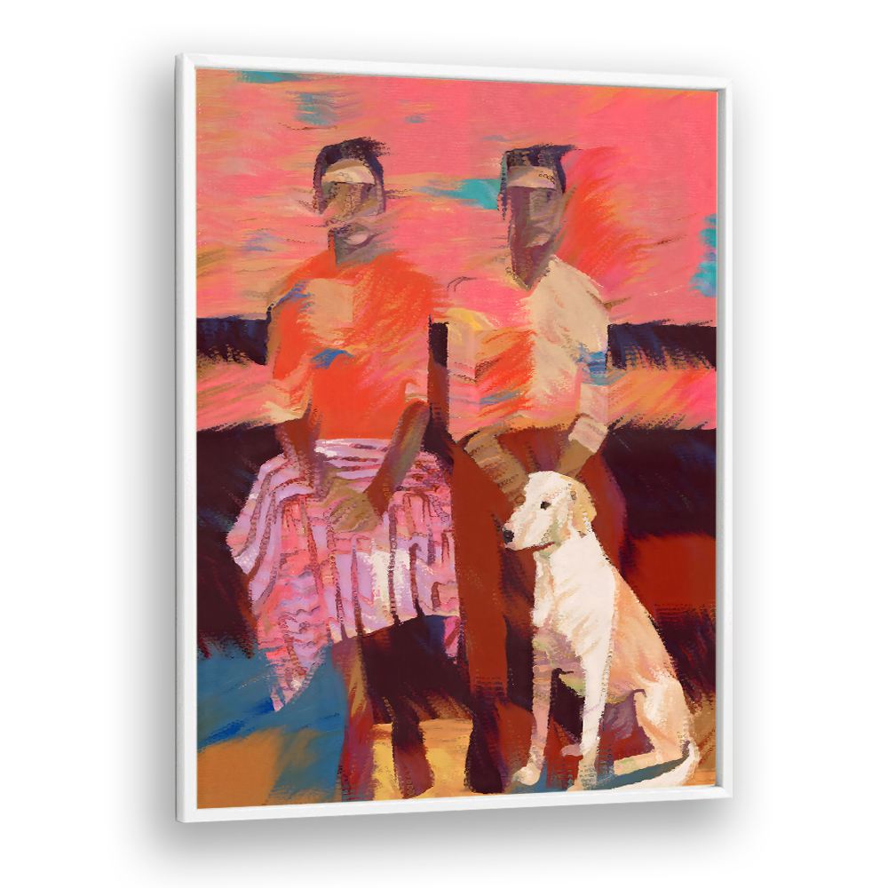 WARM FAMILY DOG PORTRAIT