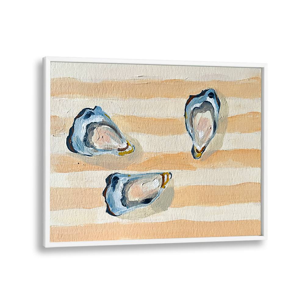 COASTAL OYSTERS ON STRIPES