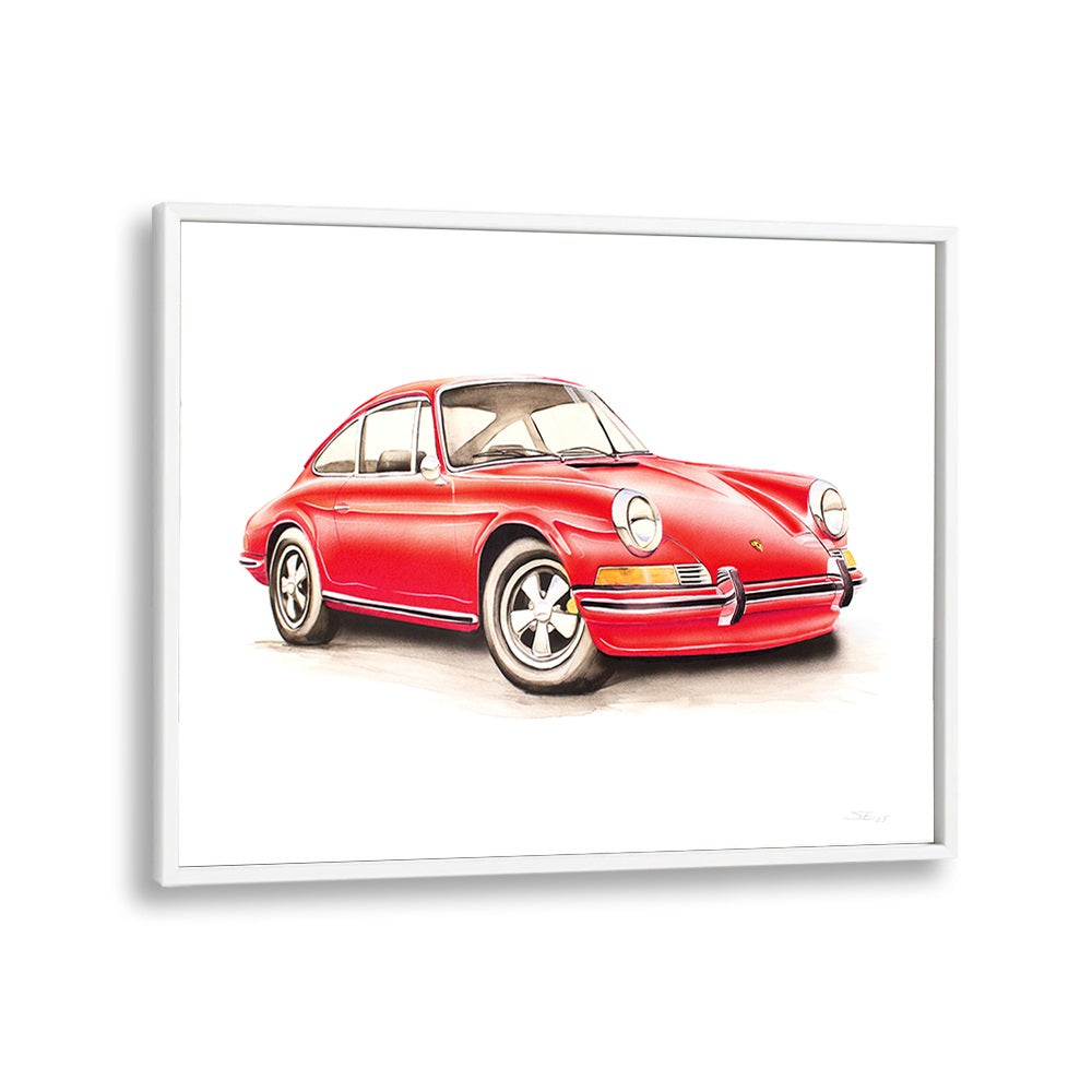 RED CLASSIC SPORTS CAR