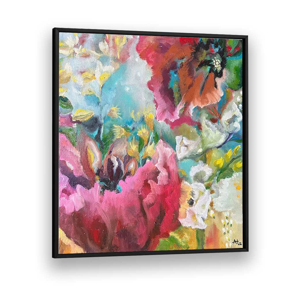 VIBRANT FLORAL ABSTRACT I