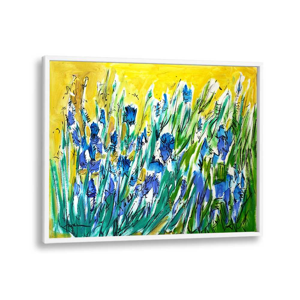 BURST OF BLUE BLOOMS