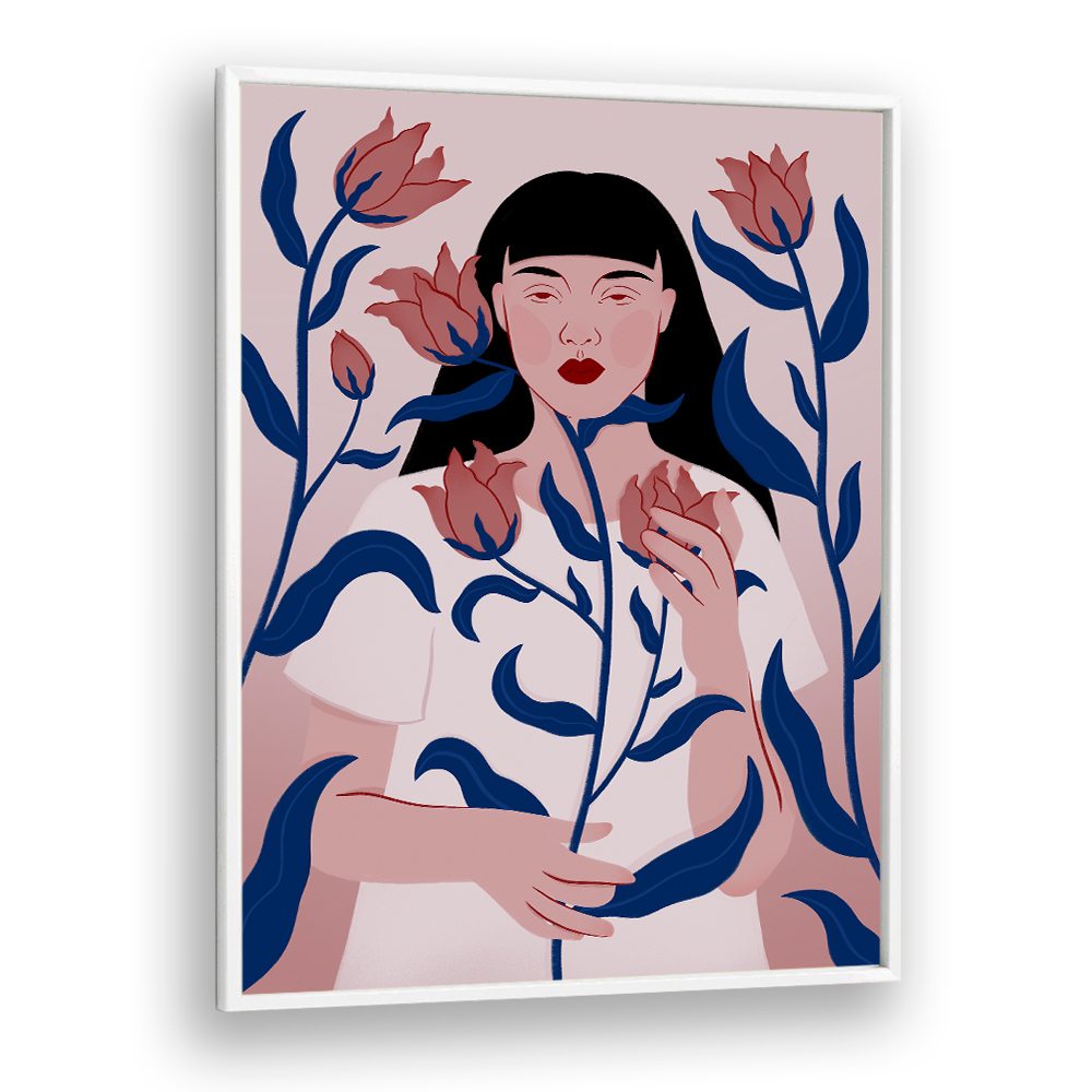 SERENE FLORAL PORTRAIT