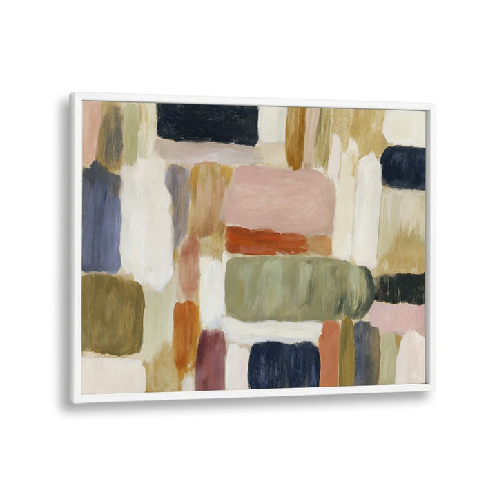 HORIZONTAL BLOCKS IN SAGE AND NAVY