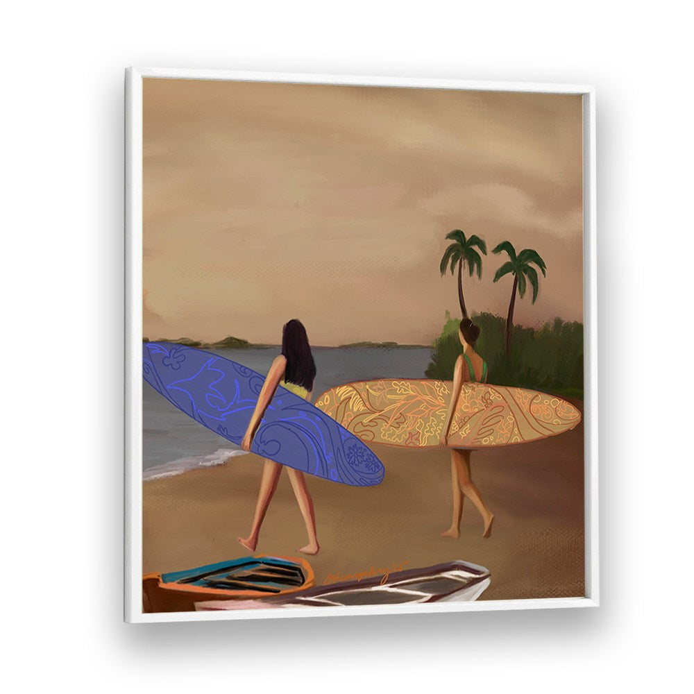 TROPICAL SURF SUNSET