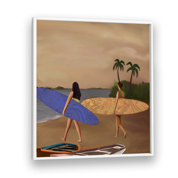 TROPICAL SURF SUNSET