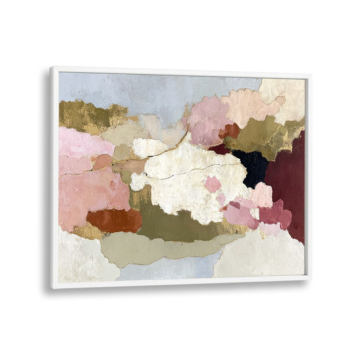 FRACTURED LANDSCAPE WITH GOLD VEINS