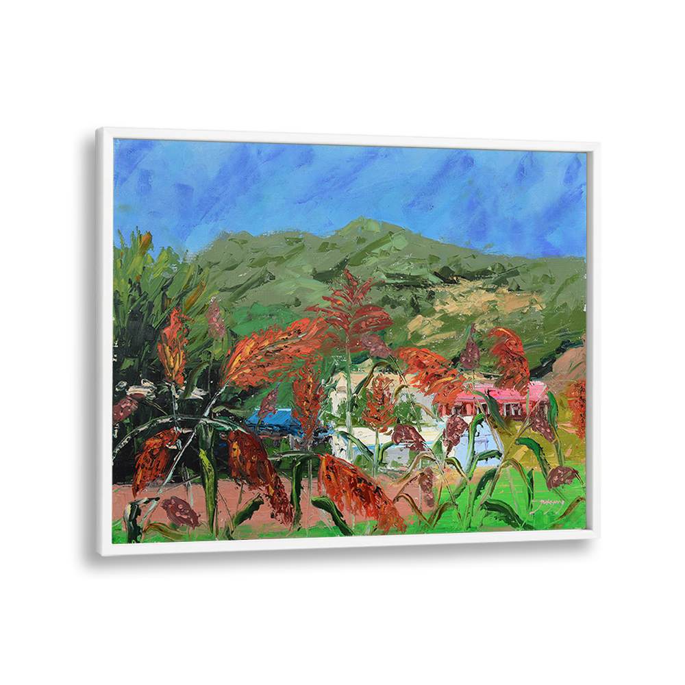 VIBRANT SORGHUM FIELD LANDSCAPE