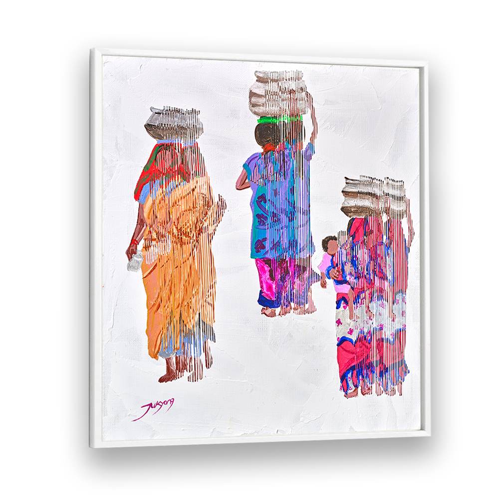 VIBRANT CARRYING WOMEN