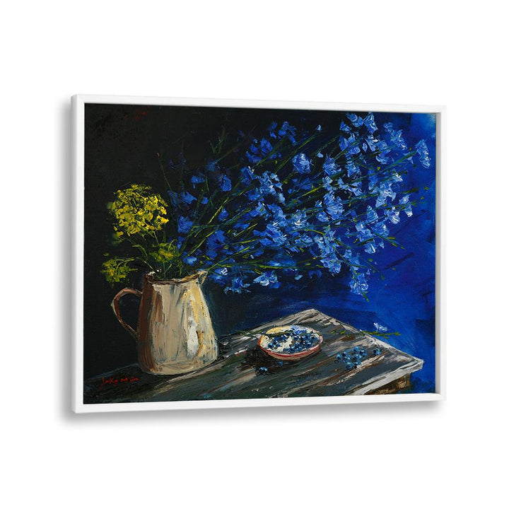 VIBRANT BLUE STILL LIFE