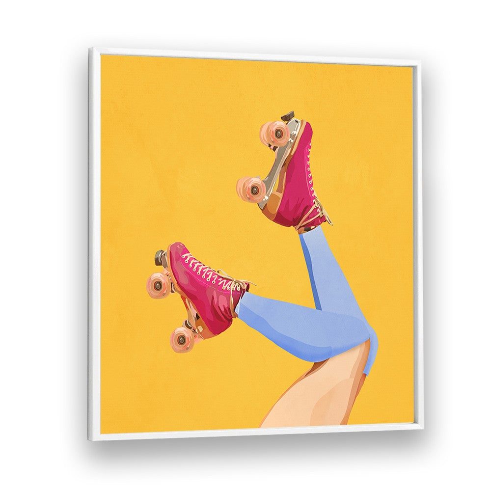 PINK ROLLER SKATES