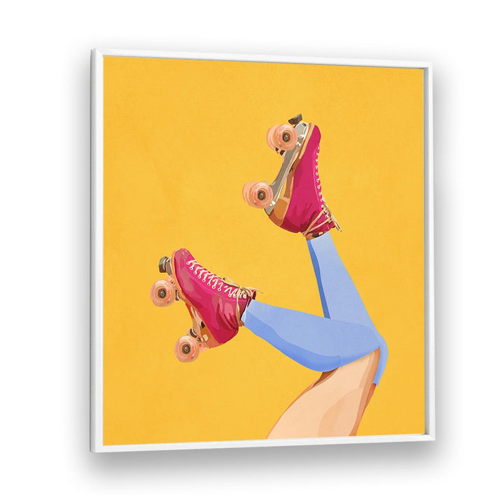PINK ROLLER SKATES
