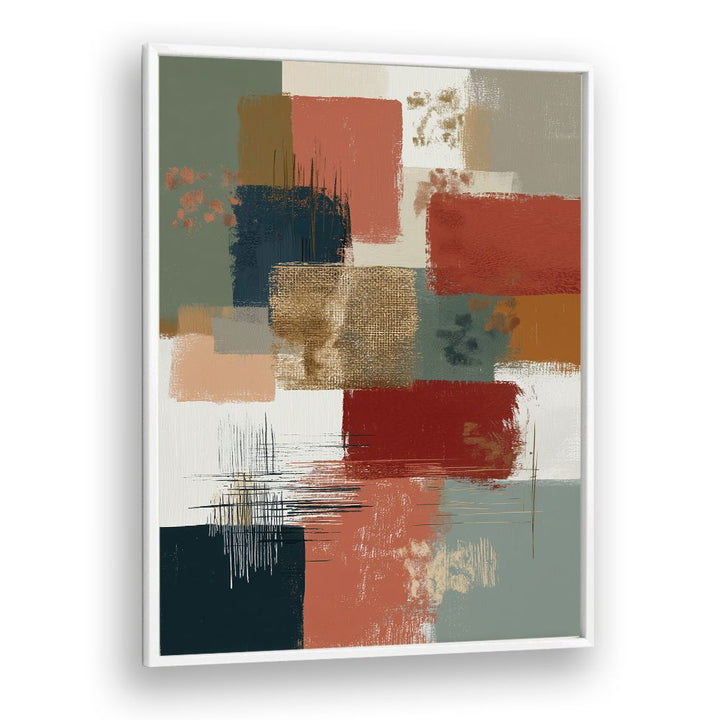 ABSTRACT BRUSHSTROKE GRID I