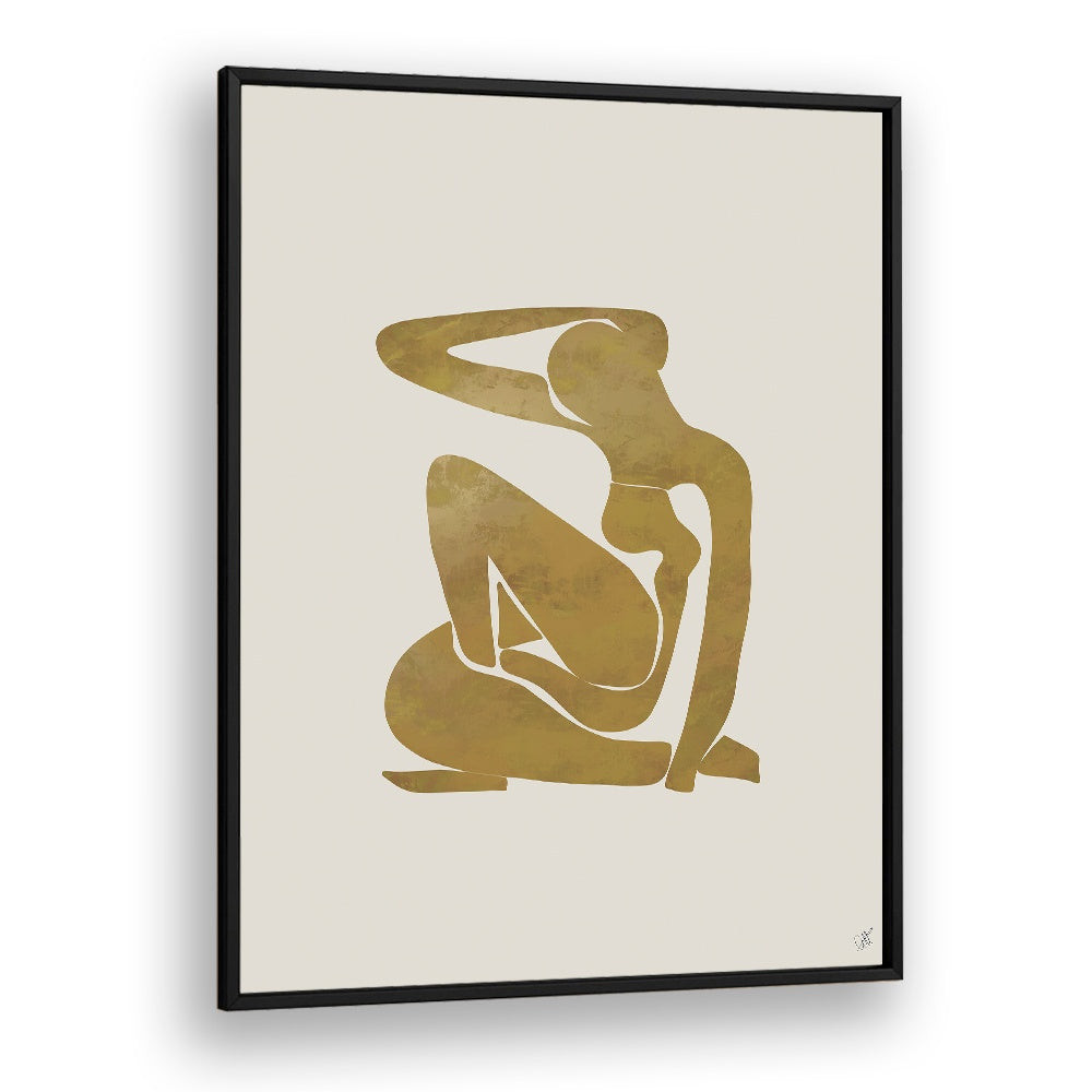 ABSTRACT GOLDEN FORM