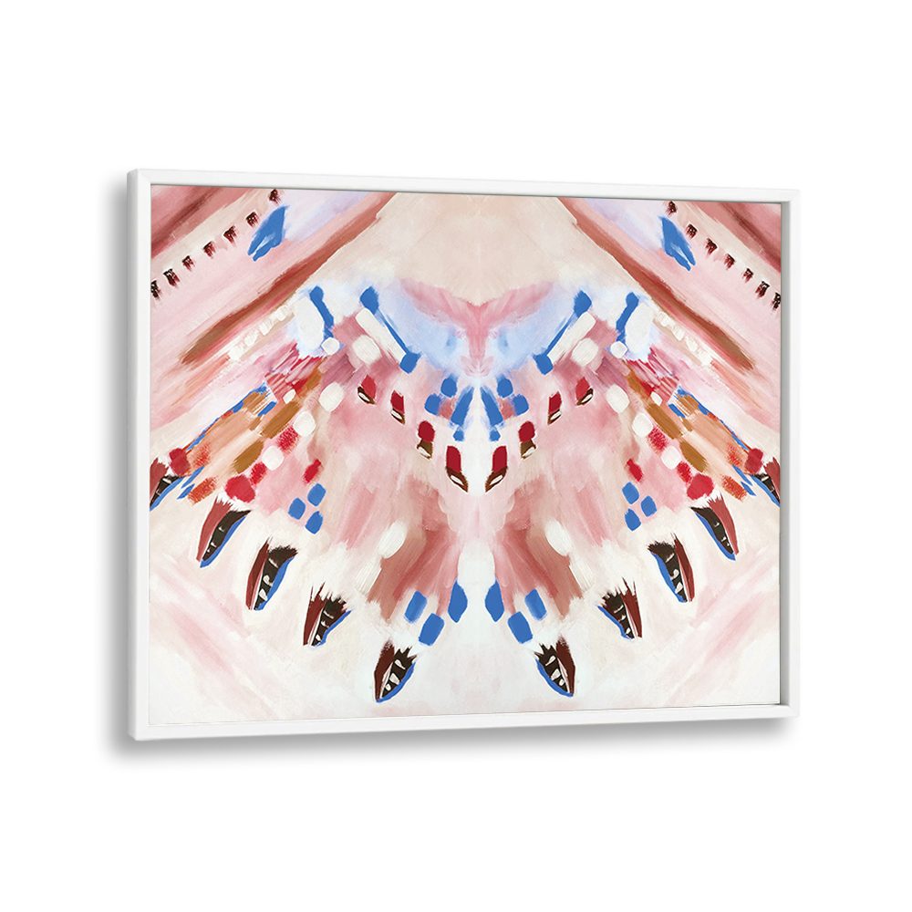 BLUSH BLUE BRUSHSTROKES
