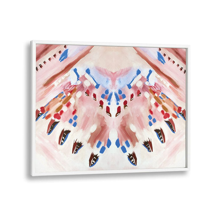 BLUSH BLUE BRUSHSTROKES