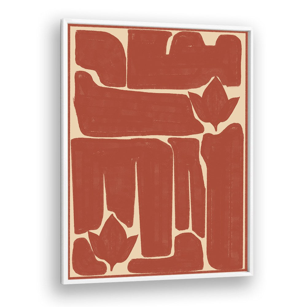 TERRACOTTA FLORAL SHAPES