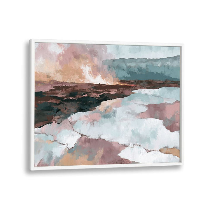 VOLCANIC SUNSET LANDSCAPE