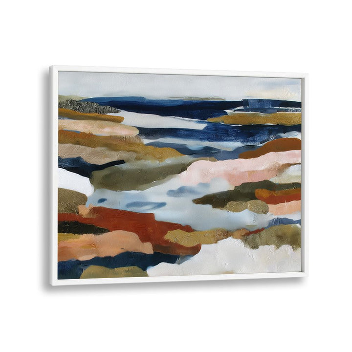 COASTAL HORIZON WITH GOLD ACCENTS
