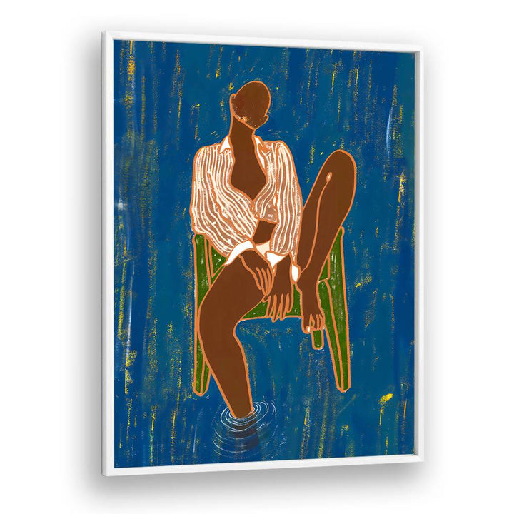 SERENE WOMAN IN WATER