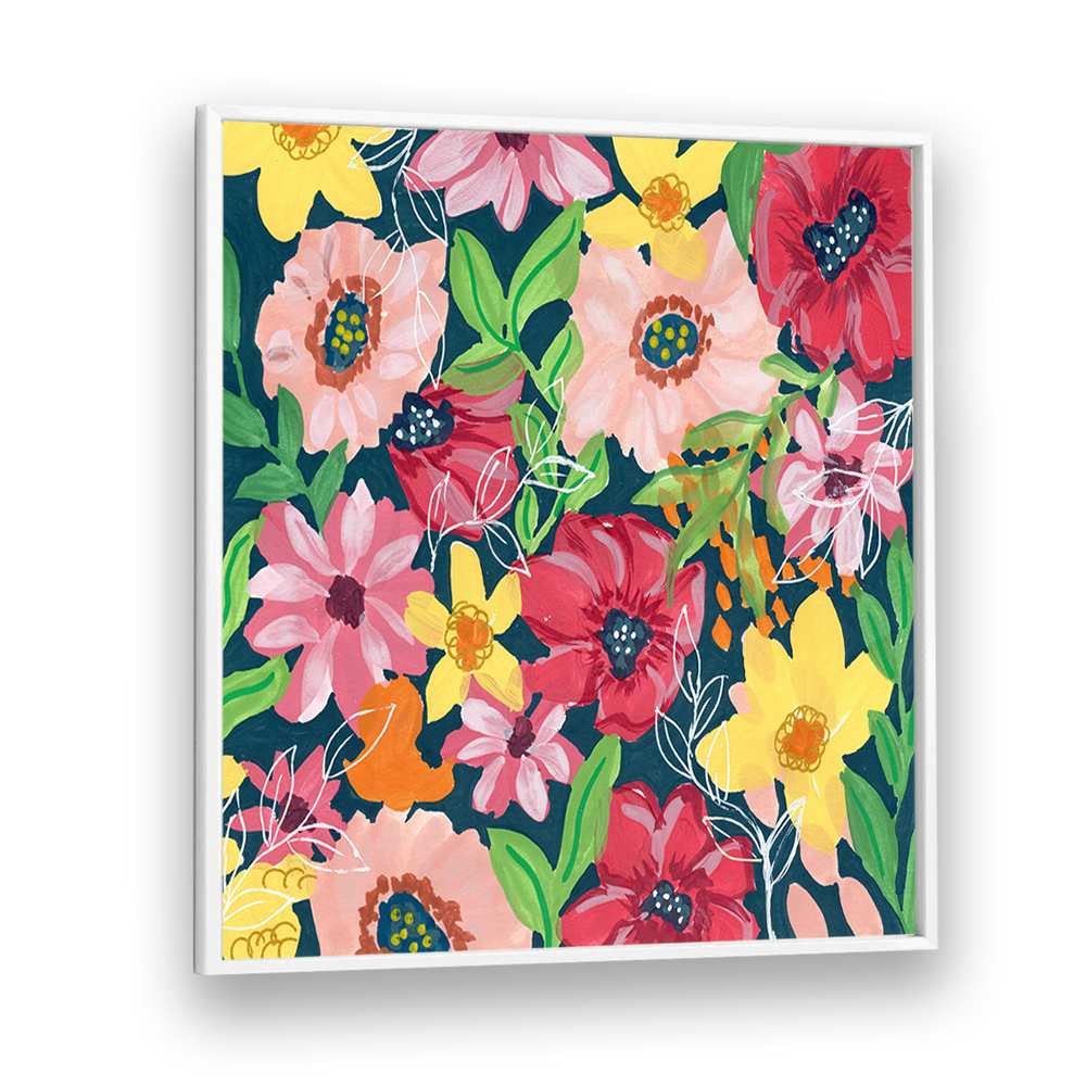 VIBRANT PAINTED FLOWERS